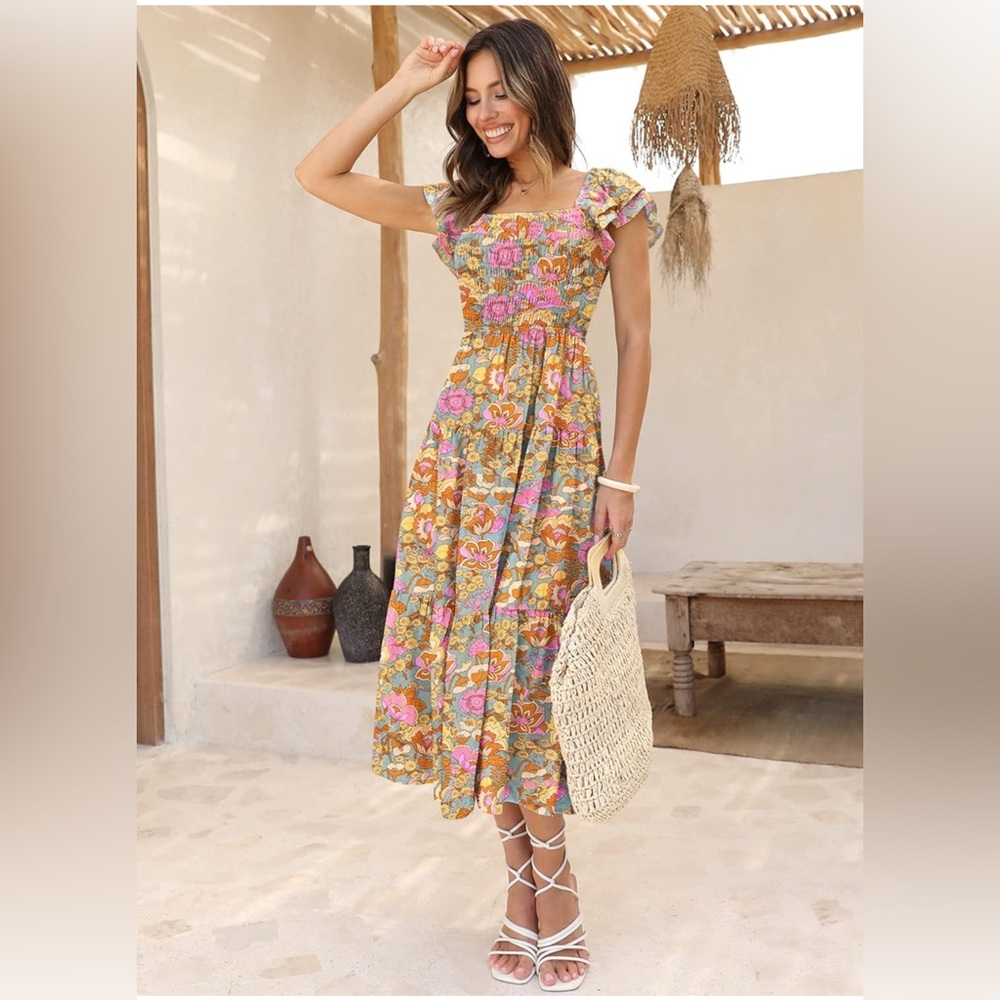 Women's Summer Floral Dress